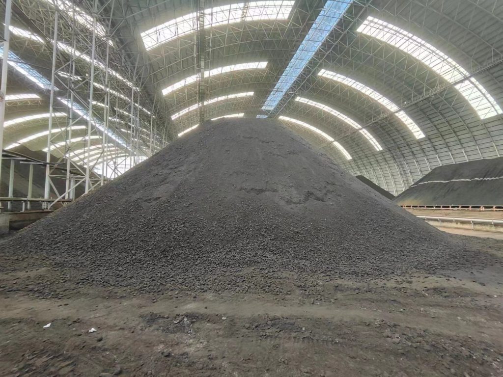 stone stockpile, construction stockpile